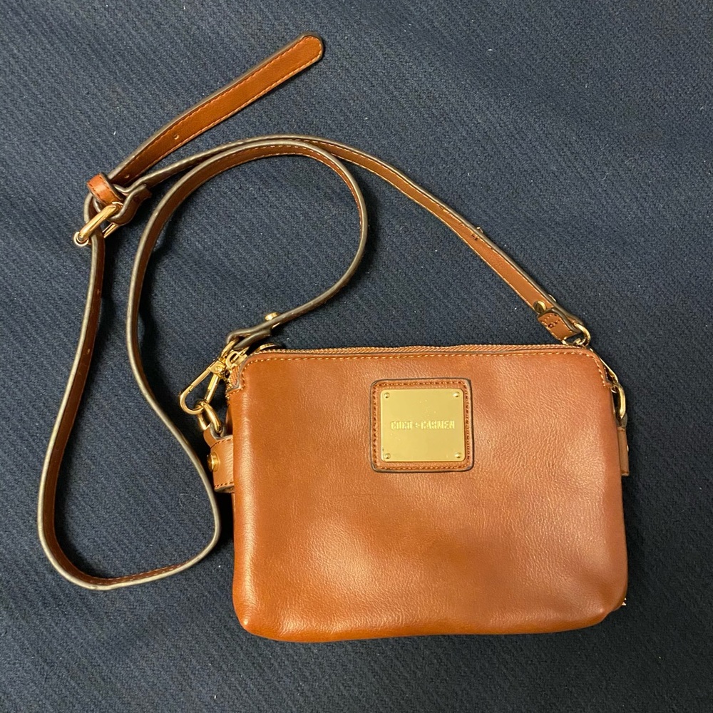 Coco & Carmen Small Brown Crossbody